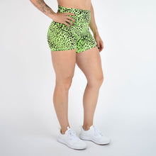 Load image into Gallery viewer, FLEO True High Short - Neon Green Leopard
