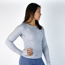 Load image into Gallery viewer, FLEO Foundation Long Sleeve Grey Twill - M
